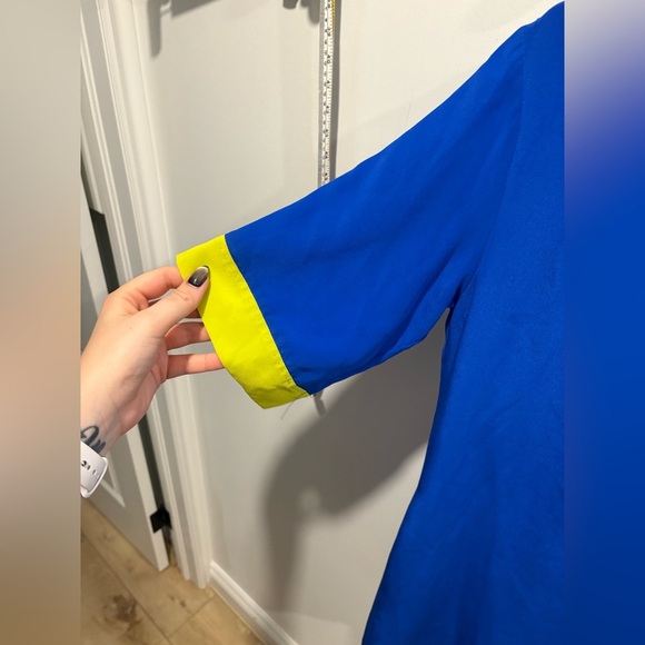 New with tags🌟 100% Silk - PINK TARTAN DRESS - Picture 5 of 8